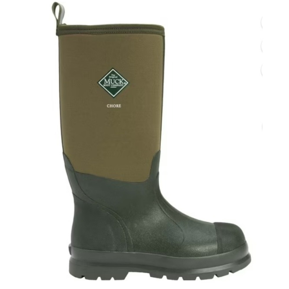Muck Boot Company Chore Hi Work‎ Boots Mens 13 Moss Green New Waterproof